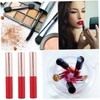 VICASKY Portable Lip Brush Applicator Kit 3pcs Round Tip Lip