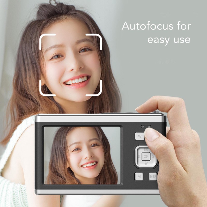 Digital Camera 4K HD Dual IPS Screen 50MP 30MP Dual