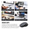 UGREEN Mouse Ergonómico Inalámbrico, 2.4 GHz con Receptor USB