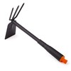 Mivos Double Hoe for the Garden with Triangle Steel –