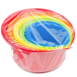 Chef Craft Select Mixing Bowl Set, 5 Piece, Multiple Color