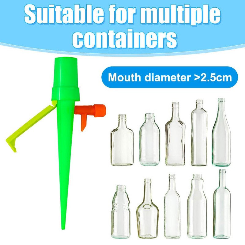 Self Watering Spikes,12 PCS Adjustable Plant Watering Devices Detachable with