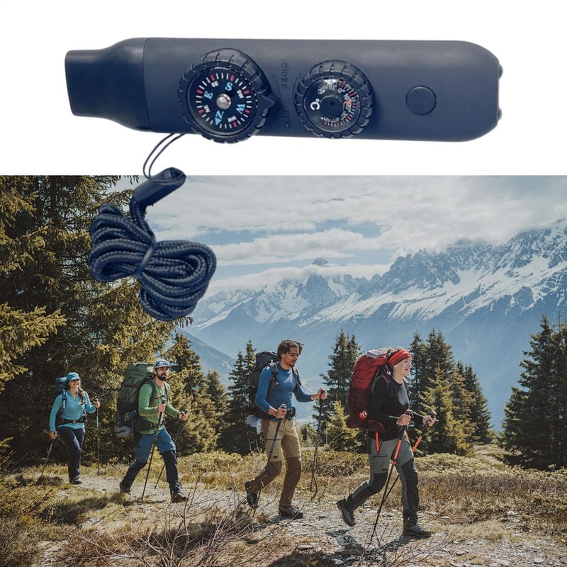 Camping Safety Whistle - Portable Survival Whistle Tool for Camping