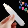 glacely 5 Pack Refillable Paint Pens Empty Acrylic Permanent Marker
