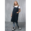 Bunny Street No-Tie Cotton Pinafore Apron – Premium Japanese Cross-Back