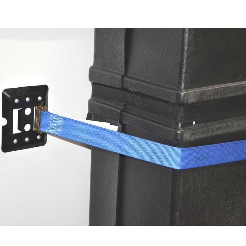 Erickson 59136 Blue 2" x 12' Ratcheting E-Track Logistic Strap