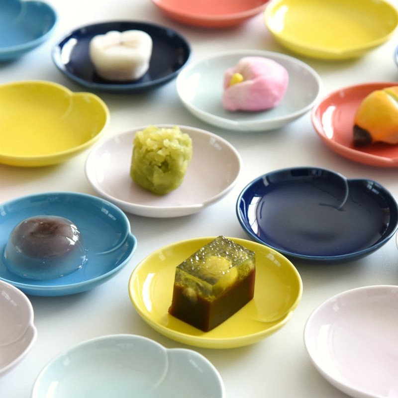 natural69 White Bird (Peach Plate) Celadon