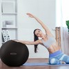 Fitvids Anti-Burst and Slip Resistant Exercise Yoga Ball for Fitness