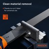 Presch Flat File 200mm - Three-Sided Cut for Filing Right-Angled