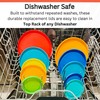 Klare Ware 1 Cup Replacement Lids/Covers for Pyrex 7202, Anchor