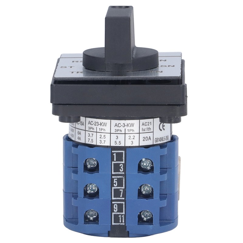 BERM Changeover Switch Rotary Knob Voltage Control 7 Position 3