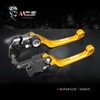 MZS Gold Dirt Bike Brake Clutch Levers Pivot Adjustable CNC
