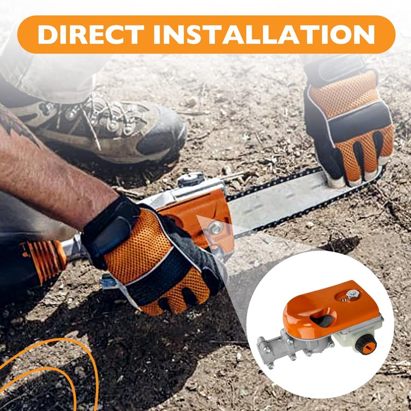 HQPASFY Gear Head Pole Saw Gearbox Compatible with Stihl HT73
