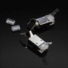 FiveStarCable Cat6a CAT7 Metal Shielded RJ45 Plug Connector FTP 8P8C
