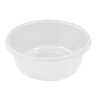 YBM HOME Round Plastic Wash Basin 1147 (Pearl White)