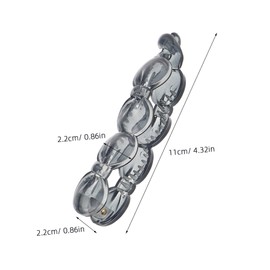 3pcs Bow Hair Claw Clips Durable Banana Clips with Charming Bowknot Design Non Slip Hair Accessories for Women for Daily Styling and Ponytails