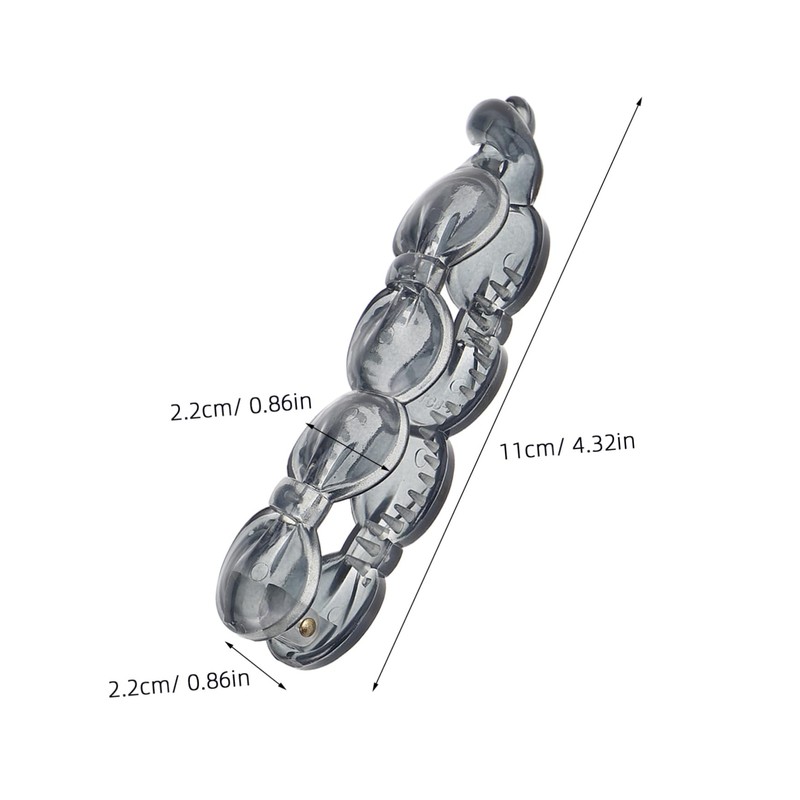 3pcs Bow Hair Claw Clips Durable Banana Clips with Charming