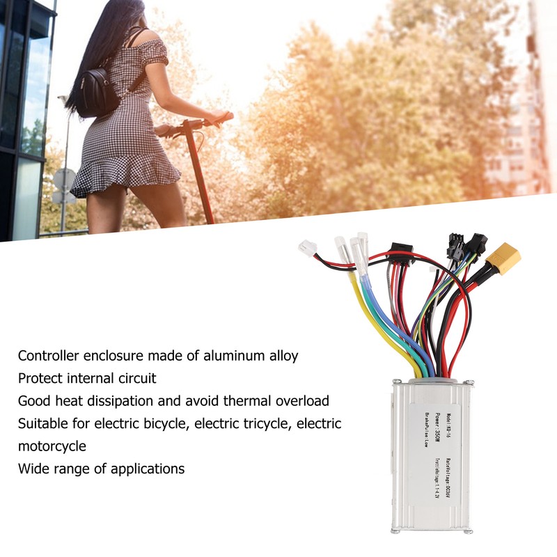 Electric Bicycle Brushless Controller Bike Lithium Battery Control for E