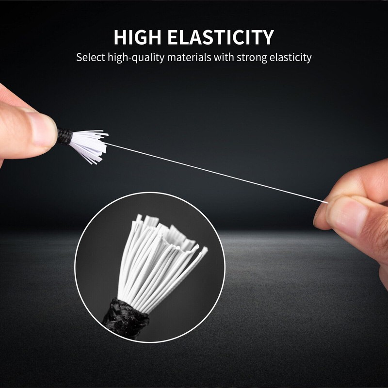 Versatile 1/8-Inch (3mm) Elastic Cord - 10 Yards with 10