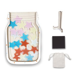 Magnetic Star Reward Jar for Students, Potty Training Rewards Chore Chart Magnetic Behavior Chart for Classroom Management Tools, Classroom Incentive Good Home Training for Students Boys Girls