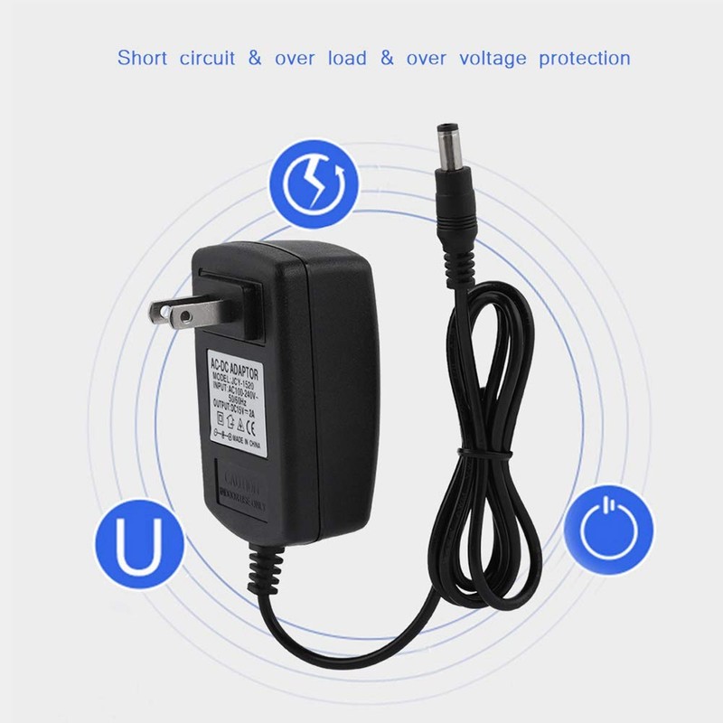 Zopsc Adaptador de Fuente de Alimentación de 15V 2A AC/DC