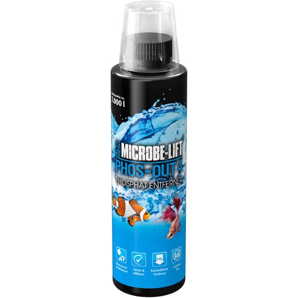 Microbe-Lift® - Phos-Out 4 | Flüssiger Phosphat-Entferner für jedes Meerwasser