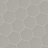 MSI Hexley Dove 9 in. x 10 in. Hexagon Matte
