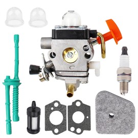 WGOHUI FS90R Carburetor for STIHL HT101 FS110R FS90 KM110R FS100RX KM90R FS110 FS130R KM130R HT 101 FS 110 FS130 FS 110R FC90 HT131 HL100K HL100 FS100 HT100 FS87 HL90 Hedge Trimmer C1Q-S174