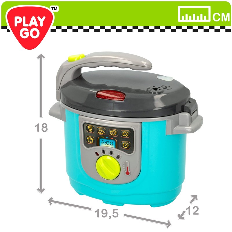 COLORBABY 46749 Electric Kitchen Robot with 6 pcs 3a+ (playgo)