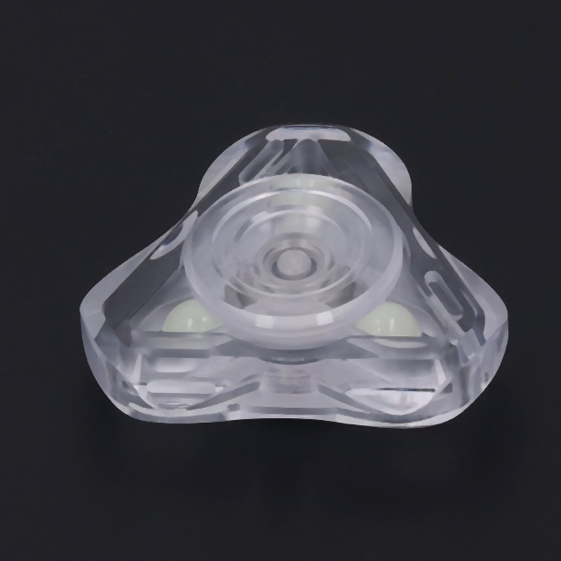 Fingertip Gyroscope Glow in The Dark 3 Leaves Reduce Anxiety