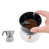 watchget Moka Pot Dosing Funnel, Espresso Coffee Dosing Funnel Plastic