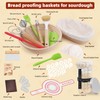 Terronix Bread proofing baskets for sourdough 19-Piece Set ，9" Round
