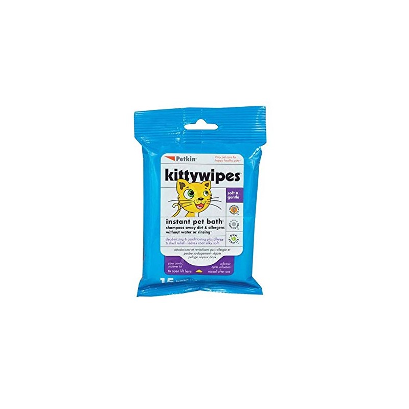 Petkin Kitty Wipes