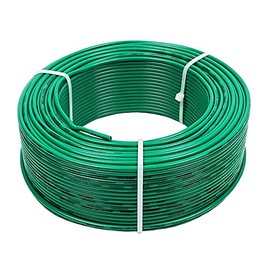 BV Copper Solid Single core el Electrical Wires Electric Guide Wire Power PVC Single core Cable 220V red fil 18 16 12 awg 14awg (Color : Green, Length : 20m)