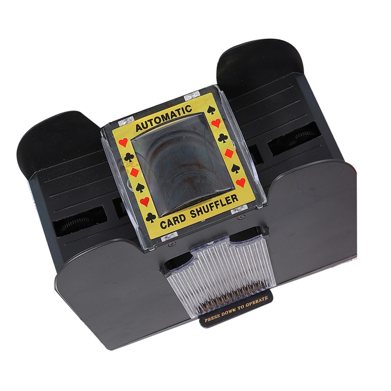 Card Shuffler Automatic Battery Powered Playing Card Shuffler Machine for