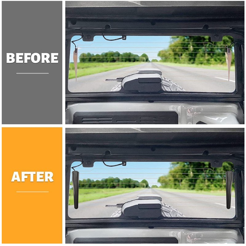 1 Pair Rear Window Heater Protect Trim Electrical Insulation Rear