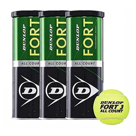 DUNLOP Fort All Court Tripack 9 Bälle (3x3)