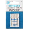 Euro-Notions Schmetz Universal Machine Needles, Size 12/80 5/Pkg