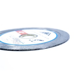 Benchmark Abrasives 4" Continuous Rim Diamond Blade with Steel Core, Saw Blades for Angle Grinder, Cutting Porcelain Ceramic Tile Granite Concrete