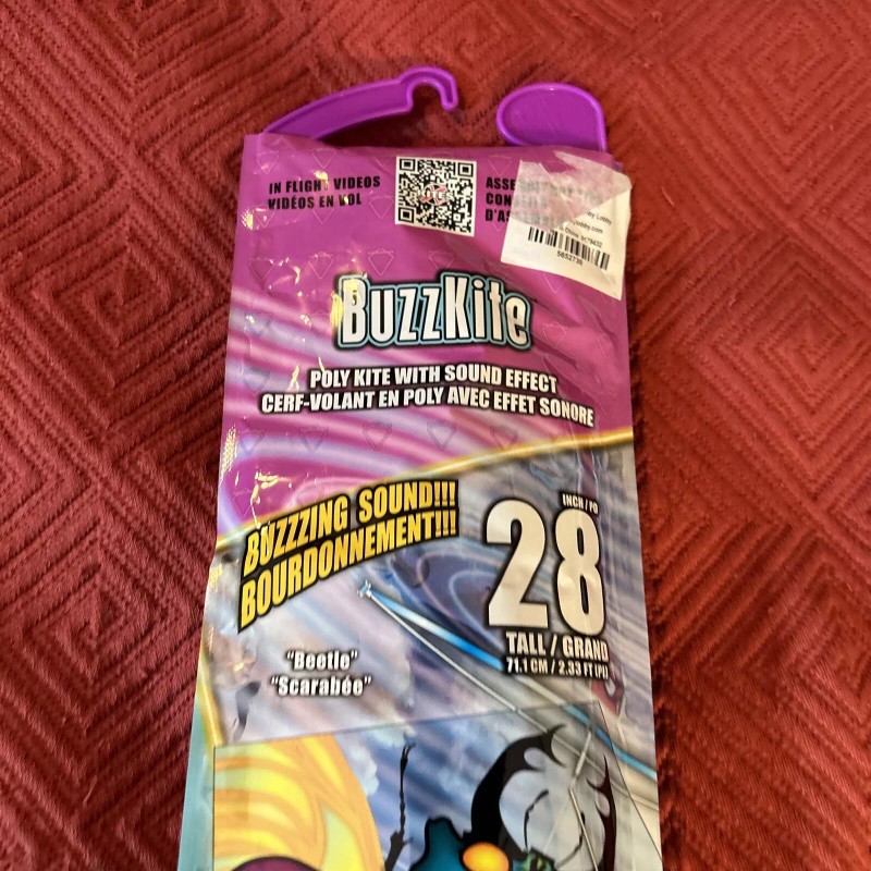 X Kites Kite Beetle 28in Buzzkite Poly W/Sound Effect SkyTails