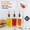 Syrup Dispenser Bottles Set 3 Packs 5 OZ Simple Small