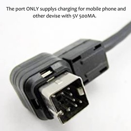 Hongruibo Suzuki Stereo AUX Adapter, Digital Car Input with SD Card, MP3, 3.5mm AUX in, Music Player for Suzuki 1998-2001