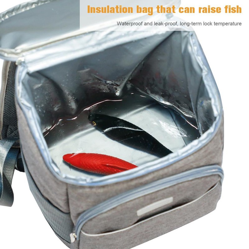 Outdoor Cooler Backpack Leakproof Waterproof Insulation Soft Portable Lunch Bag