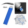 100pcs U18 Agujas Navajas Microblading Pin Gato+ 2 Depilador Color
