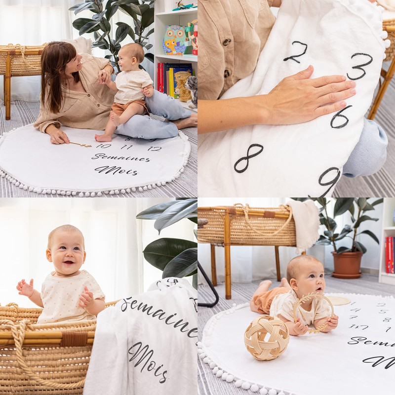 ODOXIA Milestone Blanket Round FR