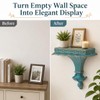 DECHOUS Small Vintage Floating Wall Shelf, European Style, 5.8x3.5x7 Inch