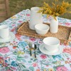 Benson Mills Spillproof Spring/Summer Durable Heavyweight Fabric Indoor Outdoor Tablecloth,