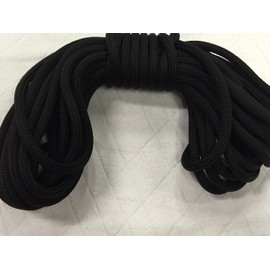 3/8 Inch Black Double Braid Nylon Rope