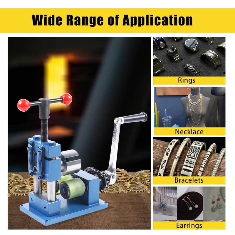 LIAPDG Jewelry Bending Machine, Adjustable Ring Bending Tool Manual Spoon
