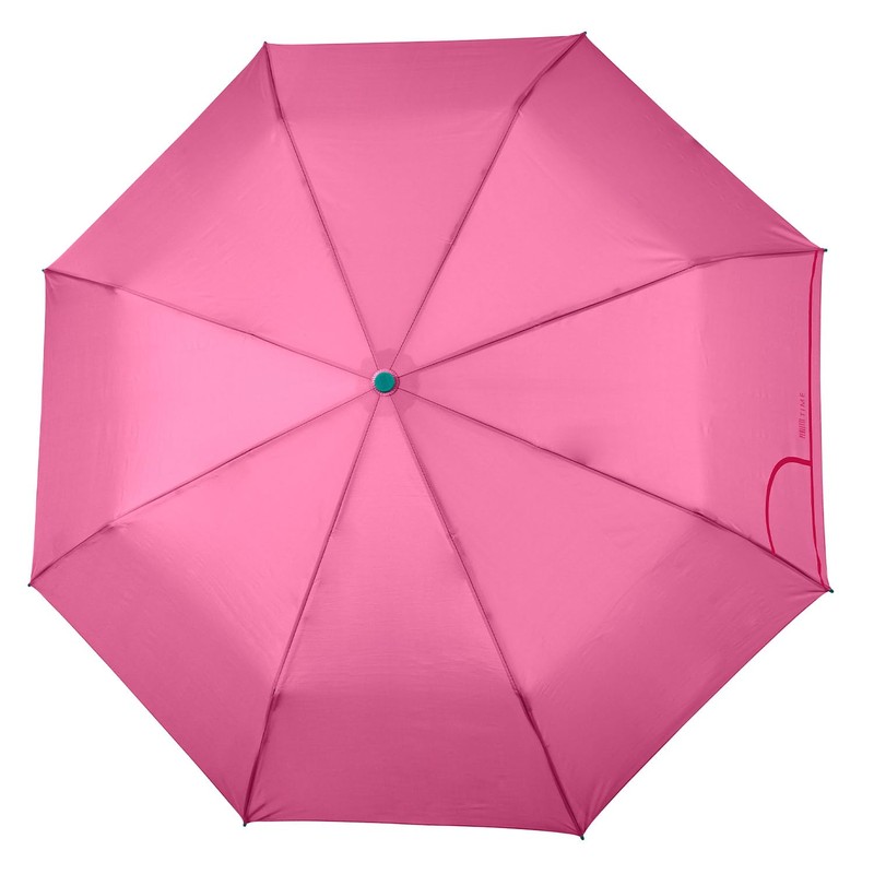 PERLETTI Multicoloured Automatic Umbrella for Women with Dots - Pocket